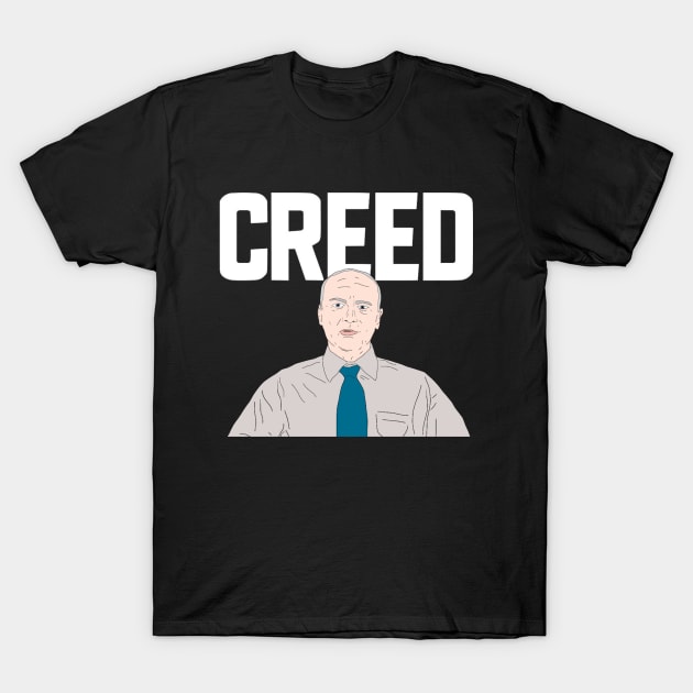 Creed Bratton T-Shirt by VideoNasties